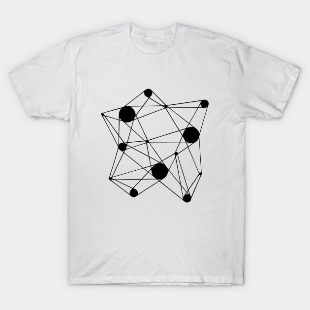 Abstract Neural Network 2 T-Shirt by sallycummingsdesigns